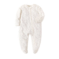Baby Bodysuit Long Sleeve Zipper Wrapped Hip Hopper Creeper
