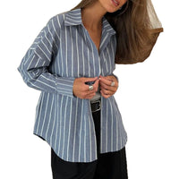 Women's Outerwear Design Sense Laid-back Long Sleeve Cardigan