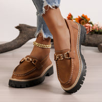 Fashion Large Size Flat Bottom New Thick Bottom Women