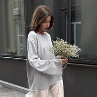 Cotton Pullover Loose Temperament Lazy