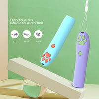 Funny Remote Control LED Laser Cat Stick Pet Toy