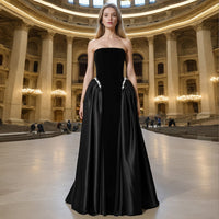 Design A Strapless Maxi Dress For Women