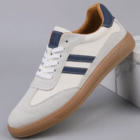 German-trained Men's Genuine Leather Breathable Sneakers