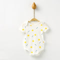 Children's Clothes Short Sleeve Khaki Triangle Climbing One Piece