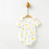 Children's Clothes Short Sleeve Khaki Triangle Climbing One Piece