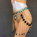 Acrylic Pendant Skirt Waist Chain