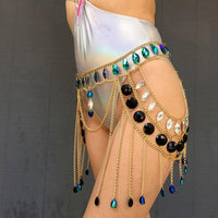 Acrylic Pendant Skirt Waist Chain