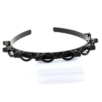 Hollow woven headband