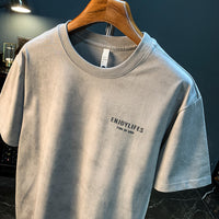 Men's Retro Snowflake Casual Short Sleeve