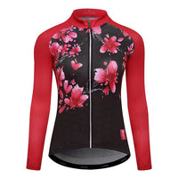 Long sleeve spring, autumn and winter team cycling jersey