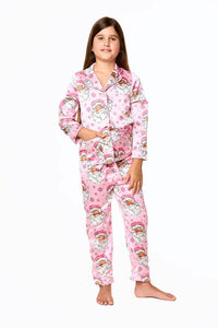 European And American Christmas Pajamas Suit Printed Homewear Children