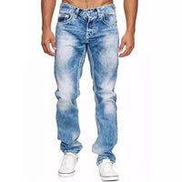 European And American Straight Men's Jeans