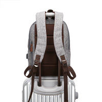 Fashionable Trolley Backpack With Waterproof Usb Backpack
