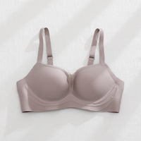 French Seamless Underwear Small Breasts Lady's Special LaTeX Base Bra