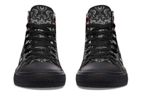 Printed Couple High-top Canvas Shoes