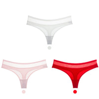 Cotton low-rise seamless women's briefs