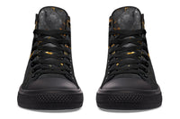 High Top Canvas Shoes For Printing Lovers