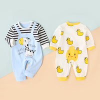 Long-sleeved Romper Girl Baby Clothes Autumn Suit