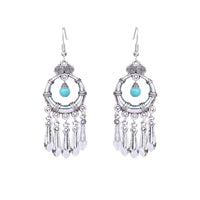 Bohemian Silver Temperament Earrings For Women
