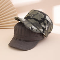 Korean-style Retro Navy Cap - A Casual Everyday Flat-top Hat With Simple Solid Color - Perfect For Outdoor Outings