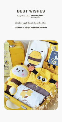 Baby Gift Package Little Bee Suit Newborn Baby Pure Cotton