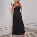 Sexy Strappy Tube Top Beach Holiday Maxi Dress