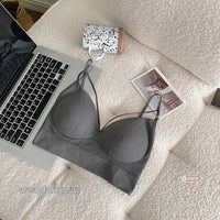 Small Sling Beauty Back Vest One-piece Fixed Cup Tube Top