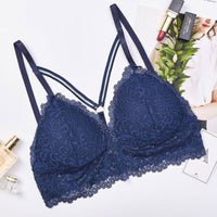 Lace Edge Beautiful Back Wrapped Chest Tube Top Bottoming Vest Underwired Tube Top