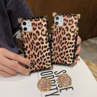Classic Leopard Print All-inclusive TPU Soft Shell Phone Case