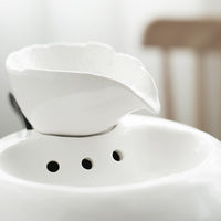 Pet Ceramic Automatic Cat Leaf Water Dispenser