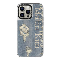 Simple And Fashionable High-end Silver Frame Phone Case
