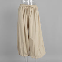 Womens Trendy Stylish Casual Wide-leg Pants
