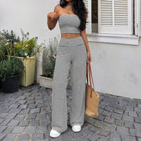 Women's Seasonal Casual Home Pants Set