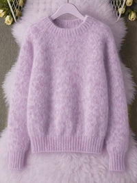 Soft Cozy Loose-fitting Casual Thin Knit Sweater