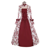 European Medieval Court Queen Masquerade Party Costume