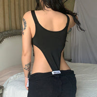 Schoolbag Buckle Hollowed Out Sports Swimming Vest Jumpsuit