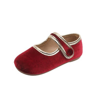 Elegant Sweet Leather Shallow Mouth Classic Style Princess Shoes