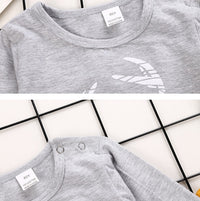 Two-piece baby trousers