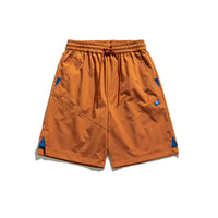 Trendy Pure Color Youth Shorts Casual Loose And Simple Sports Pants