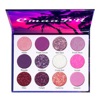 Women's Creative 12 Colors Glitter Eyeshadow Palette
