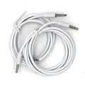 Two 3.5mm 3.5 mm audio cable to the public to record audio line straight line white audio cable 1 meters wholesale
