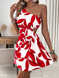 Women's New Stylish Off-Shoulder Hollow-Out Dress
