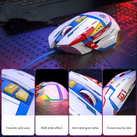 Desktop Wired Automatic Pressure Grab Mouse