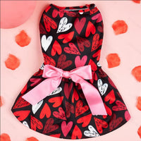 Pet Dog Cat Valentine's Day Love Full Printed Printed Dress