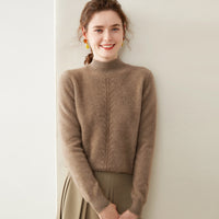 Cashmere Knitted Bottoming Shirt