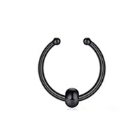 Stainless Steel Small Bone Curved Rod Nose Pin