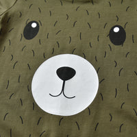 Explosive Baby Cartoon Bear One Piece Suit