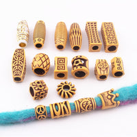 Reggae Dirty Braids Ornaments Beaded Imitation Wood Plastic