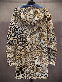 Men's Plush Thick Loose Long Sleeve Coat Cardigan