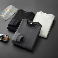 Men's Loose Round Neck Casual Versatile Pullover Sweatshirt